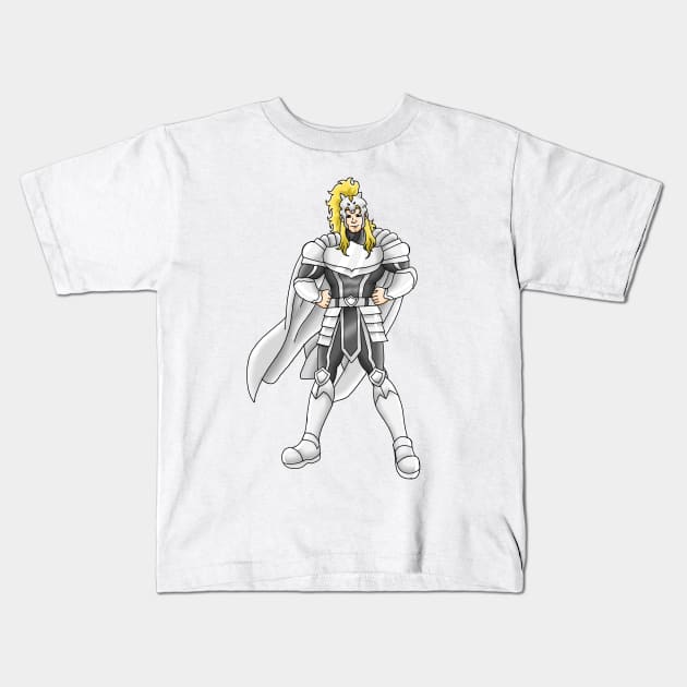 SUPER HERO HORSKNIGHT (FULL BODY) Kids T-Shirt by MIZART